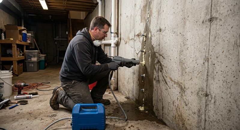 Basement Crack Repair in Clermont, FL