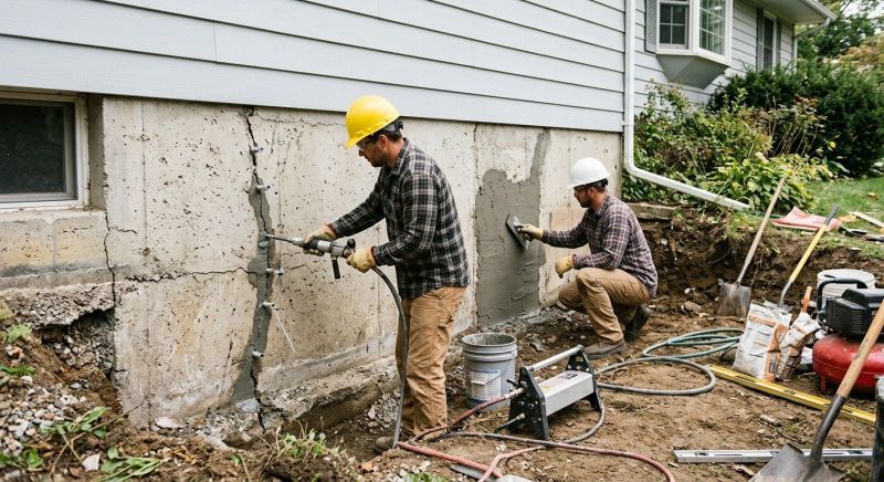 Basement Foundation Repair in Mount Dora, FL