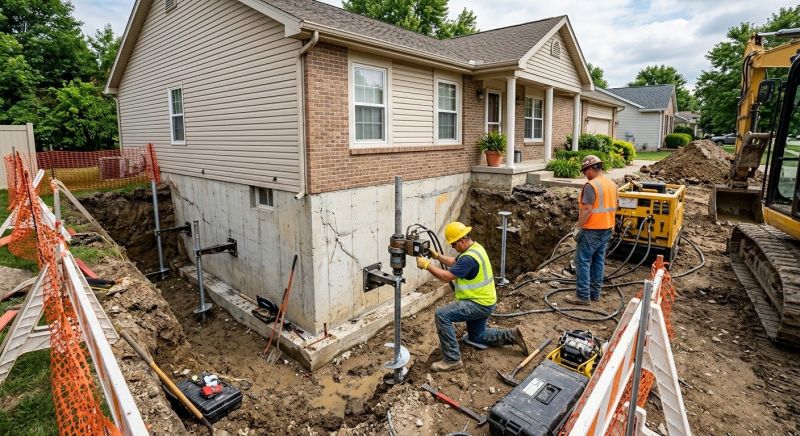 Building Foundation Repair in Bushnell, FL