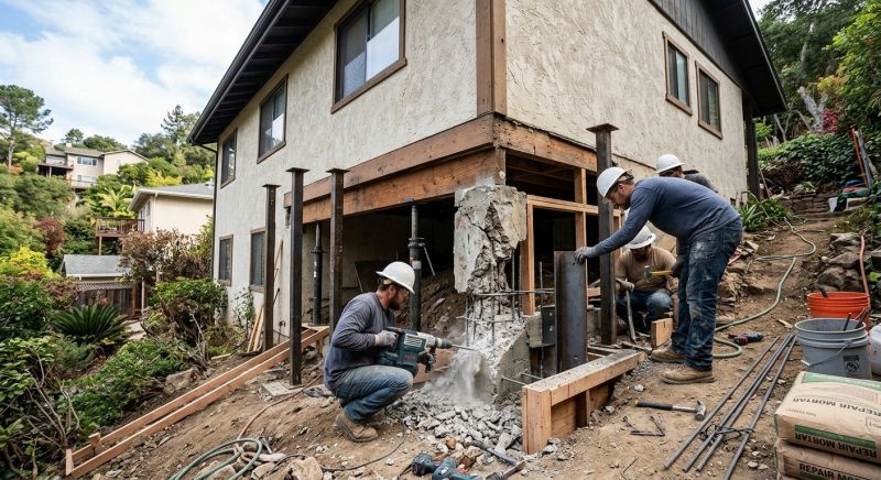 Concrete Foundation Repair in Winter Garden, FL