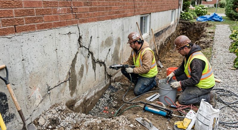 Cracked Foundation Repair in Apopka, FL