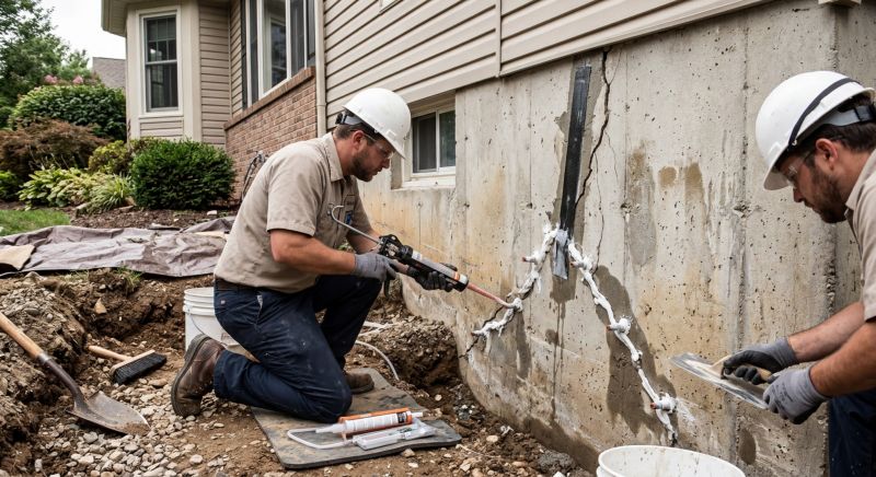 Cracked Foundation Repair in Bushnell, FL