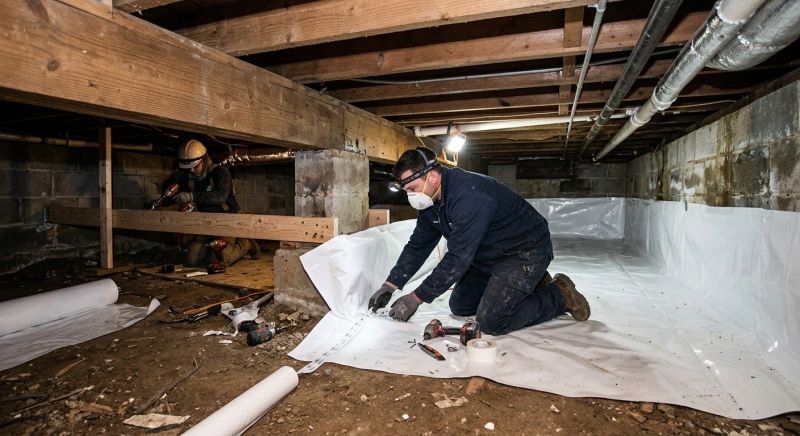 Crawl Space Leveling in Clermont, FL