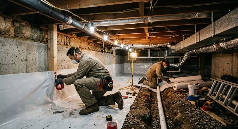 Crawl Space Leveling in Clermont, FL