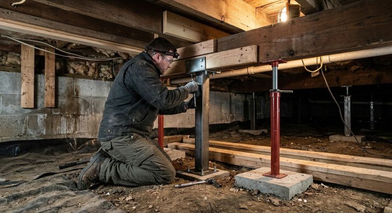 Crawlspace Structural Repair in Clermont, FL