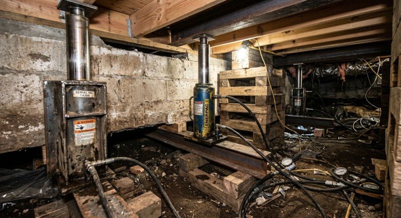 Foundation Jacking in Lake County, FL