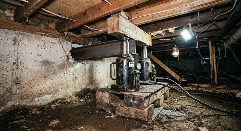 Foundation Jacking in Clermont, FL