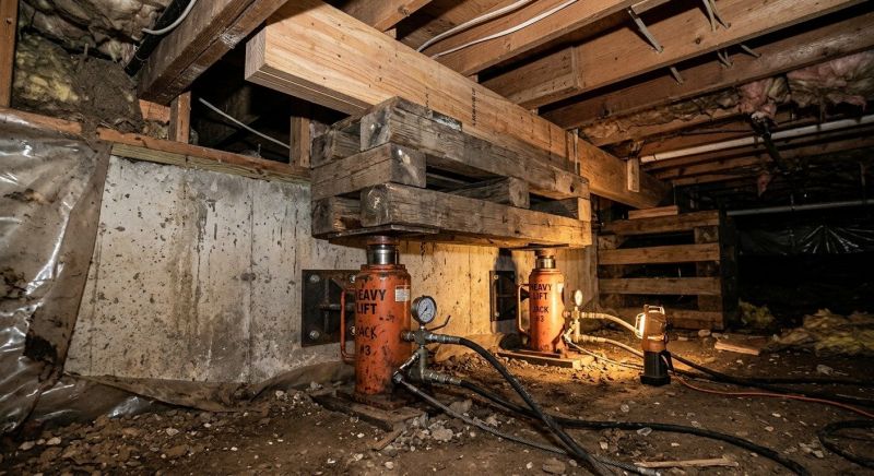 Foundation Jacking in Mount Dora, FL