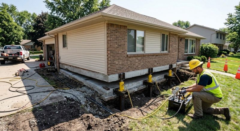 Foundation Lifting in Leesburg, FL