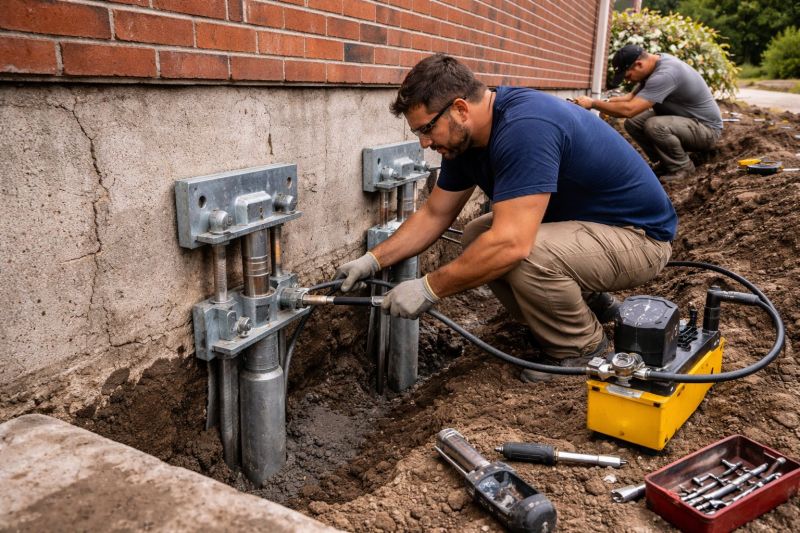 Foundation Pier Repair in Clermont, FL