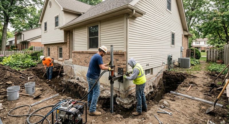 Foundation Settlement Repair in Clermont, FL