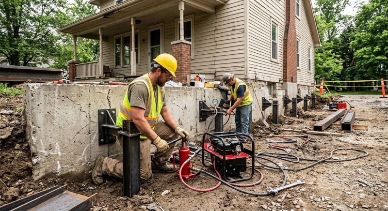 Foundation Stabilizing in Bushnell, FL