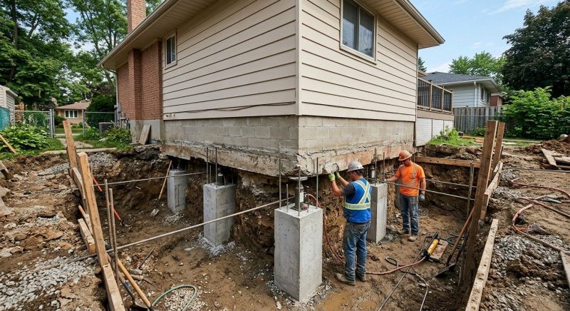 Foundation Underpinning in Clermont, FL