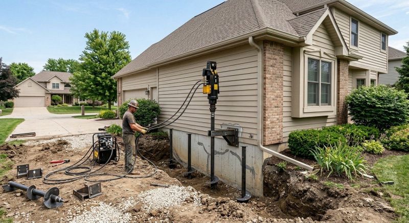 Helical Piers Installation in Clermont, FL