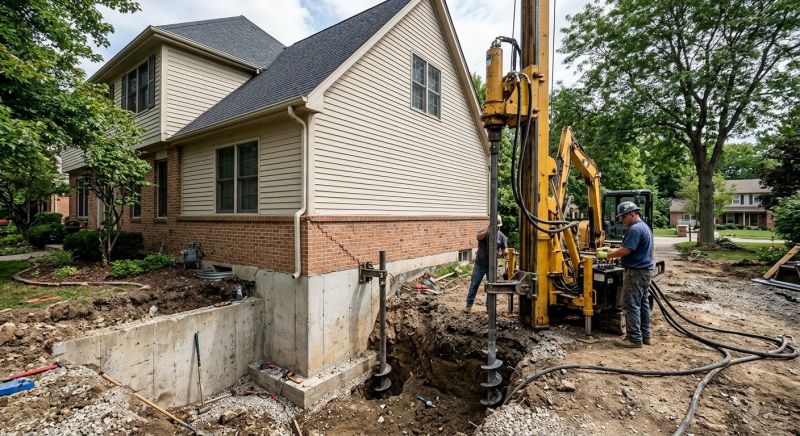 Helical Piers Installation in Clermont, FL