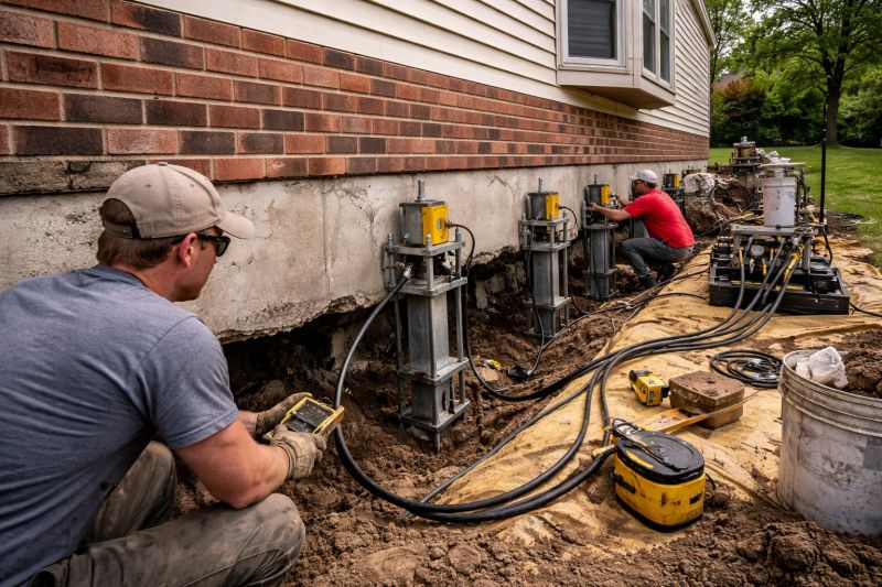 Settling Foundation Service in Mount Dora, FL