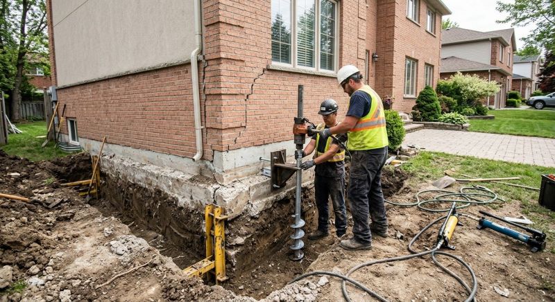 Sinking Foundation Repair in Apopka, FL
