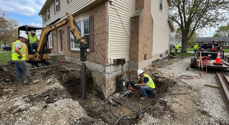 Sinking Foundation Repair in Bushnell, FL