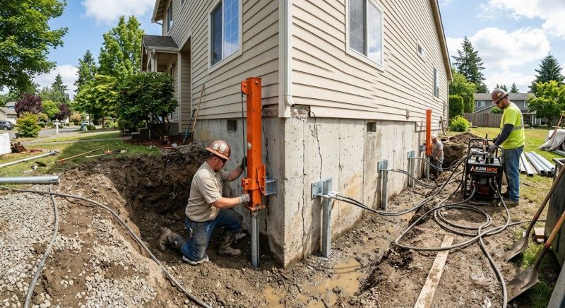 Sinking Foundation Repair in Eustis, FL