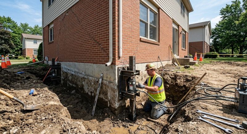 Sinking Foundation Repair in Fruitland Park, FL
