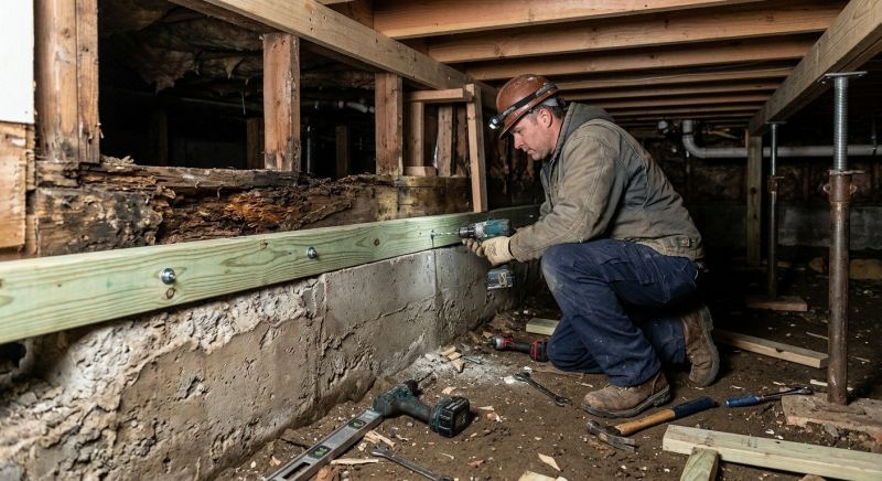 Sinking Foundation Repair in Zellwood, FL