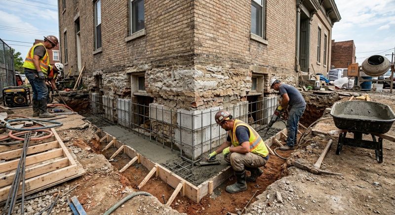 Structural Underpinning in Clermont, FL